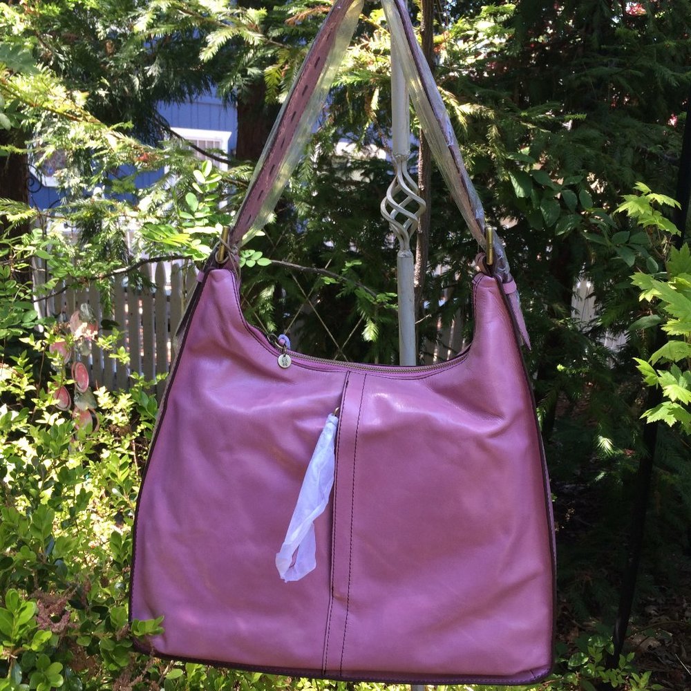 HOBO: Pink Satchel Bag